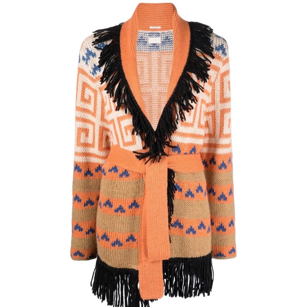 {MOTHER} The Belted Short Cardigan Size Small
